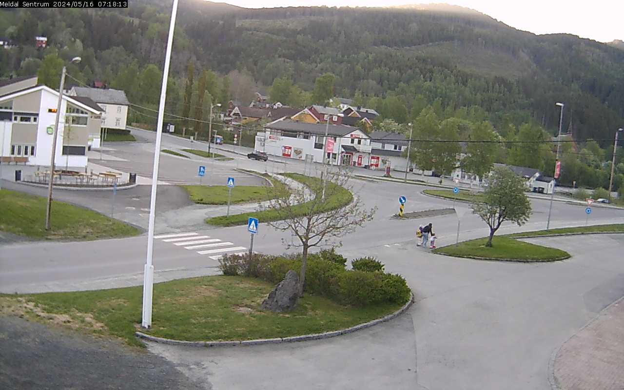 Webcam Meldal, Meldal, Trøndelag, Norwegen